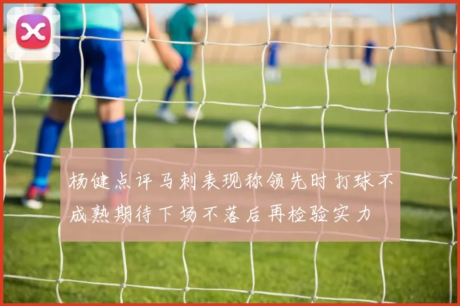 杨健点评马刺表现称领先时打球不成熟期待下场不落后再检验实力